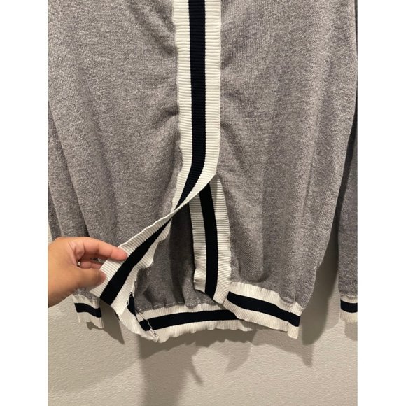 IF BY SEA Grey Sweater Open Back - Picture 6 of 6